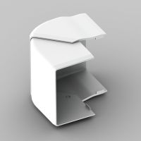 Narożnik zewnętrzny bezhalogenowy (LH 60X40HF) 8656 HF | 8656HF_HB Kopos