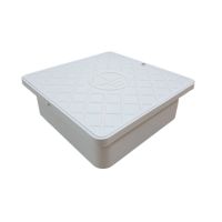 Skrzynka uziomowa płytka 170x170x55mm (szara) | L61410 EL-SUN