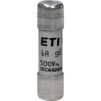 Wkładka topikowa cylindryczna CH10x38 gG 6A/500V | 002651015 Eti
