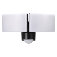 Naświetlacz LED z dwoma panelami świecącymi AKRON2, 40W, 3200lm, naturalna barwa 4000K, czujnik PIR | LFL333S BestService