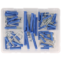 4ALL Zestaw kołków uniwersalnych 6x30mm,8x40mm,8x65mm z wkrętami i hakami - opakowanie plastikowe -  | R-T3-4ALL-SET1 Rawlplug