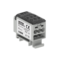 Blok rozdzielczy OJL80A 2xAl/Cu 2.5x16mm 6xCu 2.5x6mm kolor szary | MAB1080S10 Morek