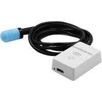 Czujnik wilgotności i temperatury powietrza, natynkowy Wi-Fi, zasilany USB C. Simon GO | ECWP1W Kontakt Simon