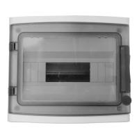 Rozdzielnica hermet. n/t 1x12 mod. 290x260x133mm UV, bezhalogenowa 400VAC/1000VDC IP65 drzwi transp | 940.12 Doktorvolt