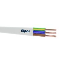Przewód instalacyjny YDYP żo 3x2,5 450/750V biały /500m/ SZPULA | 5901854412986-SZ Elpar