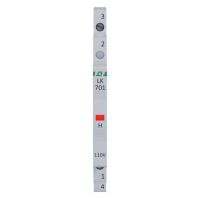 Lampka kontrolna LK-701R 230 V 1 x czerwony | LK-701R F&F