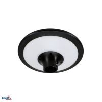 Oprawa parkowa solarna LED SOLUM 20W 2200lm 3000-4000K IP65 czarna | C83-SOM-020BL-CCT Bemko