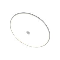 Oprawa LED Plafoniera OVAL 15W 1860lm barwa naturalna 4000K IP44 IK10 z czujnikiem PIR regulowanym | LO1554NS BestService