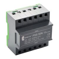 Transformator 1-fazowy modułowy separacyjny PSS  50N 230/230V , na szynę DIN, IP20, Ta 40 | 17000-2009 Breve-Tufvassons