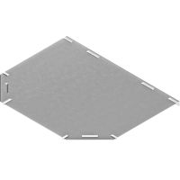 Pokrywa trójnika korytka PTKJ200, gr.blachy 1,0 mm | 103020 Baks