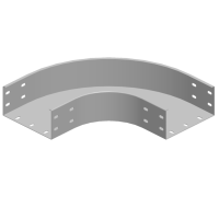Kolanko 90st. KKZP200H100, gr.blachy 1,5mm | 310620 Baks