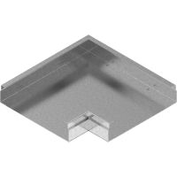 Kolano kanału KKN340H48, gr.blachy 1,0mm | 540734 Baks