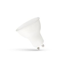 Lampa LED GU10 230V 9W 730lm 6000K CW SMD z MLECZNĄ SZYBKĄ biała SPECTRUM | WOJ+14720 Wojnarowscy
