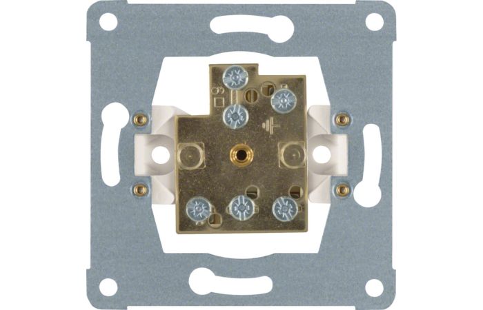 Mechanizm gniazda wyrównania potencjału podwójne, zaciski śrubowe, One.platform | 1061 Hager