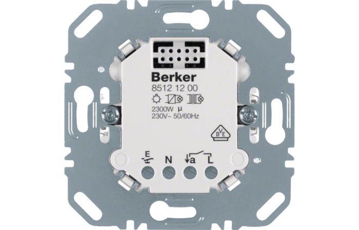 Przekaźnikowy sterownik załączający, mechanizm Berker.Net, zaciski śrubowe, one.platform | 85121200 Hager