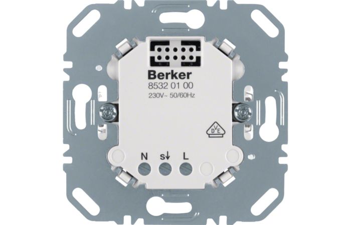 Mechanizm rozszerzający do czujników ruchu, mechanizm Berker.Net, zaciski śrubowe, one.platform | 85320100 Hager