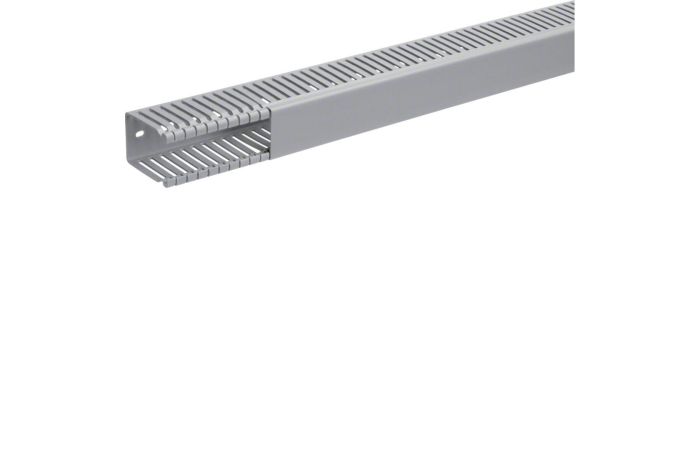 Kanał grzebieniowy 60x40, szary, Tehalit.BA6 | BA66004007030B Hager