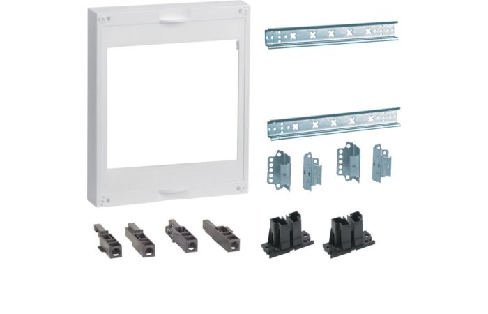 Zestaw dla 2 rozłączników NH00 (NH000) z szynami TS35 300x250mm, Univers N HC | UC21ST0 Hager