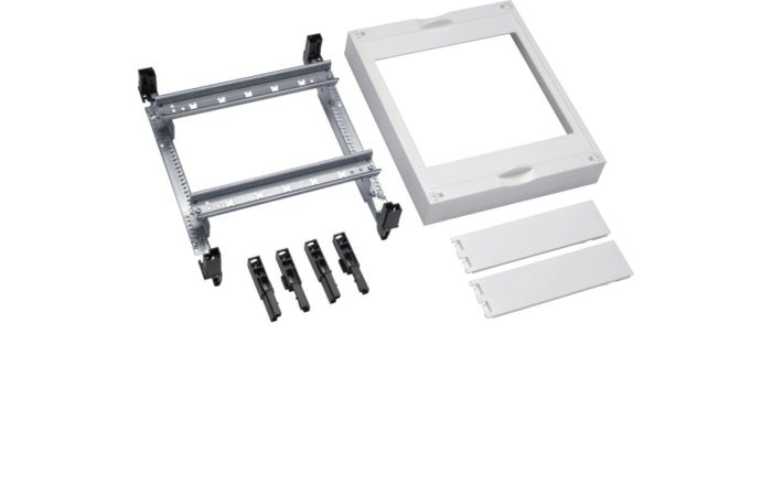 Blok z szyną nośną dla 2xNH00(4xNH000) 300x250mm, Univers N | UD21D2B Hager
