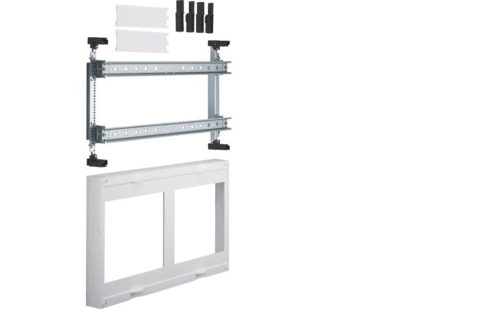 Blok z szyną nośną dla 4xNH00(8xNH000) 300x500mm, Univers N | UD22D4B Hager