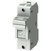 Uchwyt do bezpieczników cylindrycznych, 14x51 mm, 1-bieg., In: 50 A, Un AC: 690 V, SENTRON | 3NW7112 Siemens