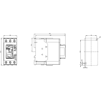Stycznik,AC-3e,40A/18,5kW/400V,3-bieg.,AC230V,50/60Hz,1NO+1NC,przyłącze śrubowe/przyłącze sprężynowe | 3RT2035-3AL20-1AA0 Siemens