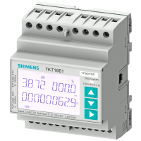 Przyrząd pomiarowy 7KT PAC1600, 3-fazowy, 5 A, szyna DIN, M-Bus, MID, SENTRON | 7KT1664 Siemens