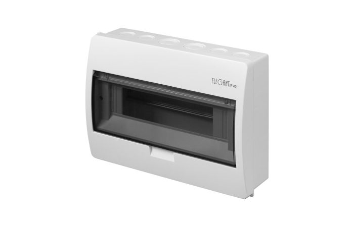 Rozdzielnica RN 1x12 PE+N, IP40, dymny, Elegant | 2403-01 Elektro-Plast Nasielsk