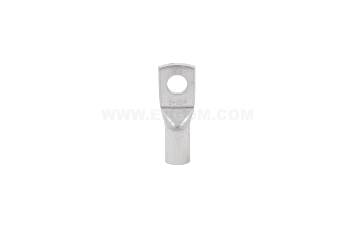 Końc&oacute;wka oczkowa rurowa Cu, KOR 16/6 przekr&oacute;j: 16mm2, otw&oacute;r pod śrubę M6 /100 | E11KM-01020102900 Ergom