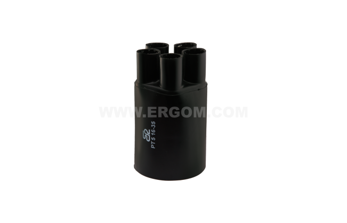 Mufa termokurczliwa rozdzielająca 5-żyłowa PT-5 16-35mm2 | E05ME-01060101101 Ergom