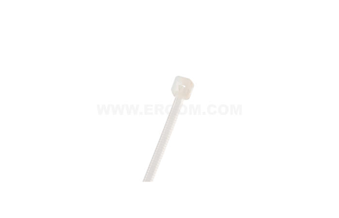 Opaska kablowa TK 16/3 2,5x160mm biała (opak 100szt) | E01TK-01010100501 Ergom