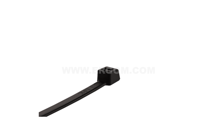 Opaska kablowa TKUV 30/3,6 3,6x300mm odporna na UV czarna (opak 100szt) | E01TK-01050100801 Ergom
