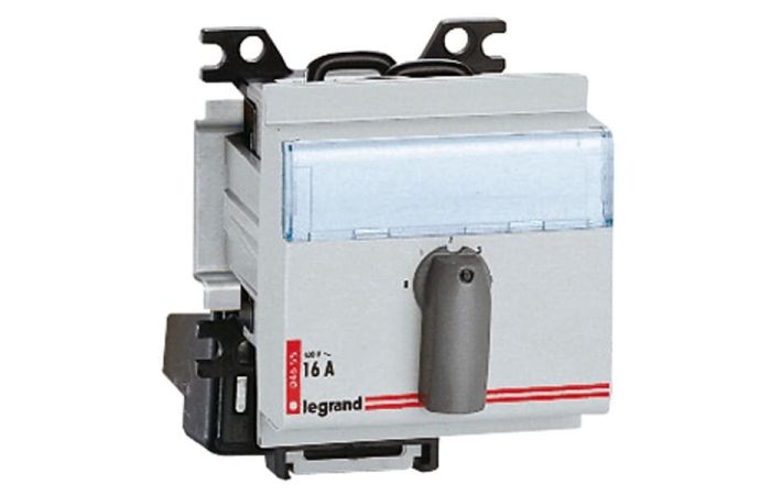 Przełącznik obrotowy 3 położeniowy (1-0-2) FR 358 16A 2P | 004658 Legrand