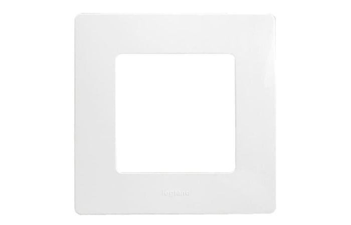 Ramka pojedyncza, biały, Niloe | 665001 Legrand