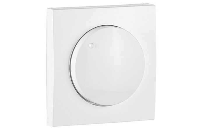 Pokrętło z elementem centralnym do ściemniaczy, biały, LOGUS 90 | 90721TBR Efapel