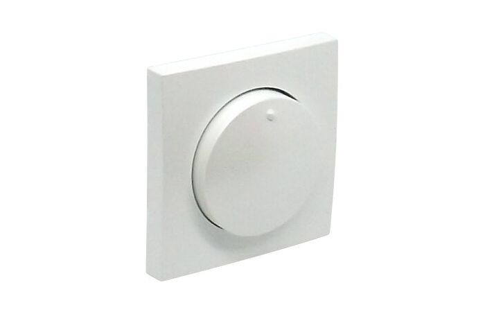 Pokrętło z elementem centralnym do ściemniaczy, lodowy, LOGUS 90 | 90721TGE Efapel