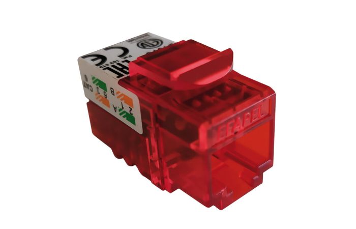 Moduł RJ45 kat. 6 UTP nieekranowany | 21978 Efapel