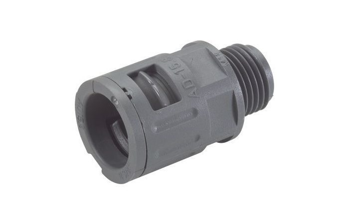 Dławnica do węża osłonowego M20 IP68 SILVYN KLICK-GM 20x1,5/2 szara 55501050 | 55501050 Lapp Kabel