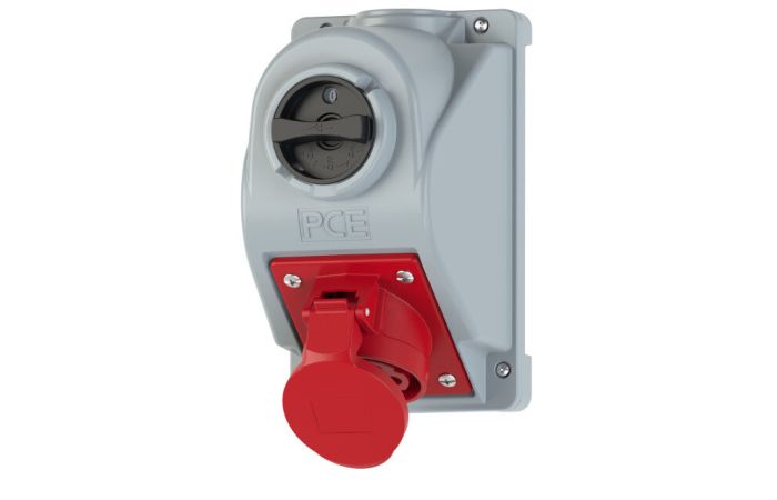 Gniazdo z wyłącznikiem Combopol WY:32/4 wyłącznik 0-1 IP44 | 96062440W PCE