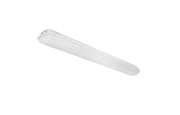 Oprawa hermetyczna Fibra LED 145x1272mm 58W 4000K 8230lm, szara | DT006.2211.840.A000 PXF Lighting