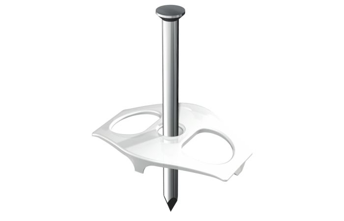 Uchwyt gwoździowy 3x40mm, PP, przezroczysty 1996 40 | 2222833 Obo Bettermann