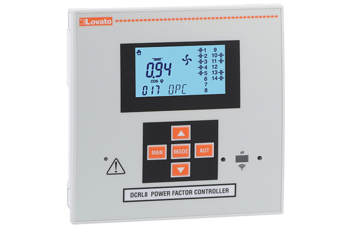 Regulator współczynnika mocy DCRL8 | DCRL8 Lovato Electric
