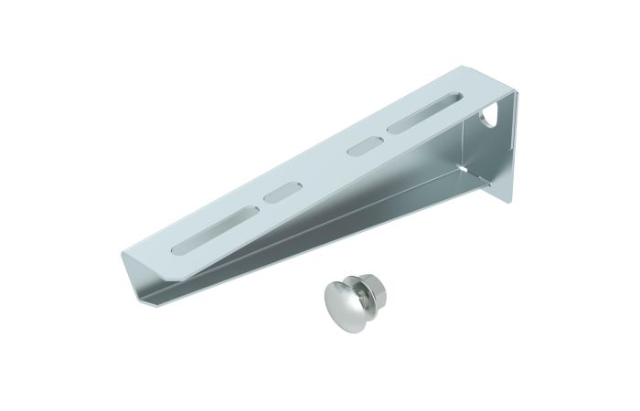 Wysięgnik ścienny ze śrubą mocującą M10x25 B210mm, St, FS MWA 12 21S FS | 6424732 Obo Bettermann