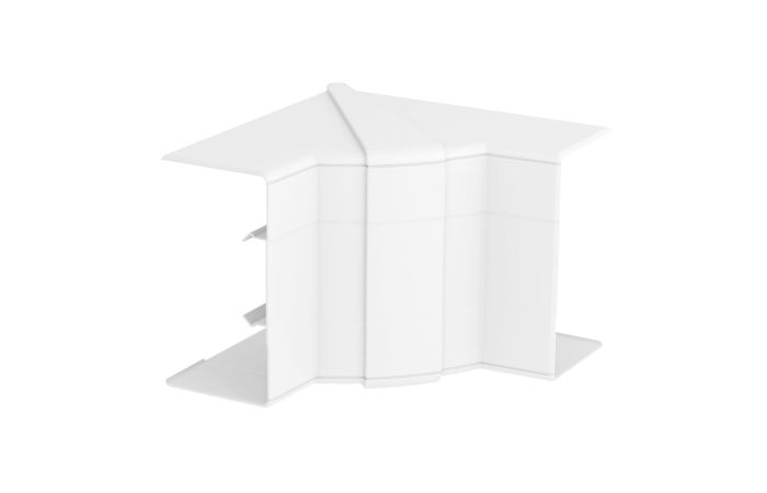 Naroże wewnętrzne ruchome 110x145x145, PC/ABS, czysta biel, 9010 GK-IH53100RW | 6113070 Obo Bettermann