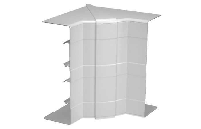 Naroże wewnętrzne ruchome 175x145x145, PC/ABS, czysta biel, 9010 GK-IH53165RW | 6113440 Obo Bettermann