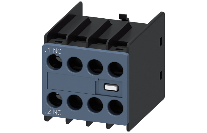 Blok styków pomocniczych 1NC Montaż czołowy do styczników wlk. S00 do S3 Przyłącze śrubowe | 3RH2911-1HA01 Siemens