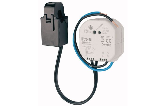 Odbiornik do pomiaru energii z zewnętrznym przekładnikiem, CEMU-01/03 xComfort | 136476 Eaton