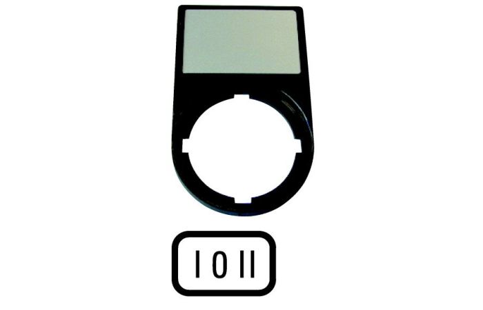 Tabliczka opisowa, M22S-ST-X93, czarna RMQ-Titan | 216486 Eaton