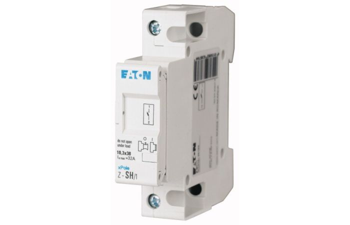 Podstawa bezpiecznikowa do wkładek cylindrycznych 1P 10x38mm Z-SH/1 | 263876 Eaton