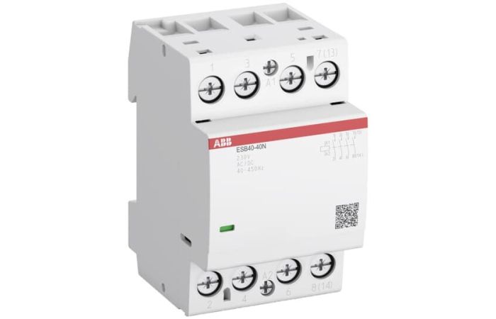Stycznik instalacyjny, modułowy AC-1 40A 4P (4NO), 230V AC/DC, ESB40-40N-06 | 1SAE341111R0640 ABB